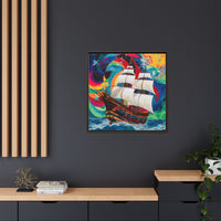Thumbnail for Sails of Change Canvas Wall Art with Frame