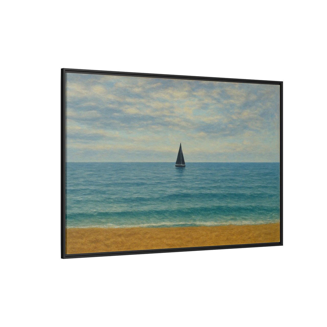 Still Waters Canvas Wall Art with Frame