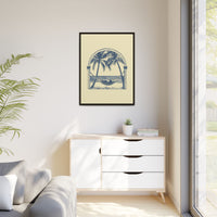 Thumbnail for Palm Retreat Hammock Canvas Wall Art with Frame