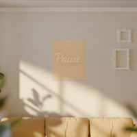 Thumbnail for Pause Canvas Wall Art