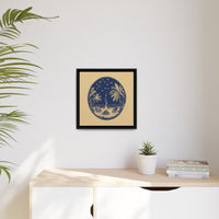 Thumbnail for Beachfire Nights Canvas Wall Art with Frame