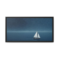 Thumbnail for Sail Into Stillness Canvas Wall Art with Frame