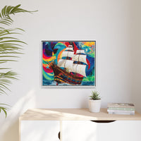 Thumbnail for Sails of Change Canvas Wall Art with Frame