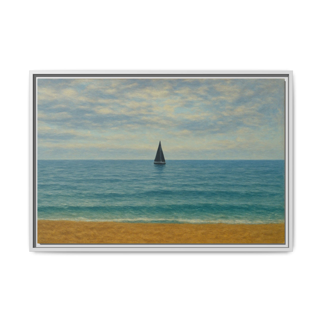 Still Waters Canvas Wall Art with Frame