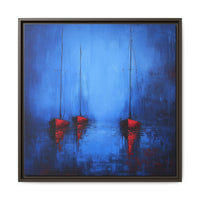 Thumbnail for Nocturne at Sea Matte Canvas Wall Art with Frame