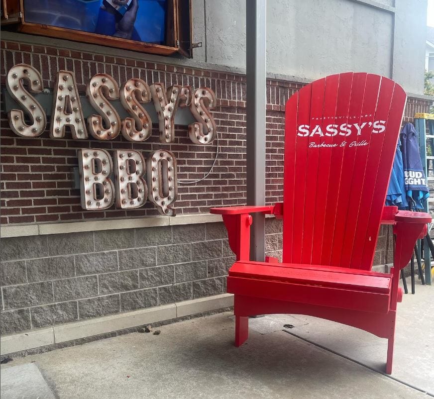 The PolyThrone | Traditional Giant Poly-Luxe Recycled Plastic Adirondack Chair