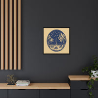 Thumbnail for Beachfire Nights Canvas Wall Art with Frame