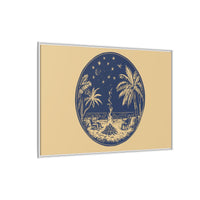 Thumbnail for Beachfire Nights Canvas Wall Art with Frame