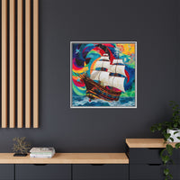 Thumbnail for Sails of Change Canvas Wall Art with Frame