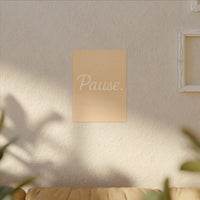 Thumbnail for Pause Canvas Wall Art