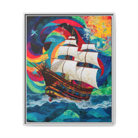 Thumbnail for Sails of Change Canvas Wall Art with Frame
