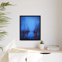 Thumbnail for Nocturne at Sea Matte Canvas Wall Art with Frame