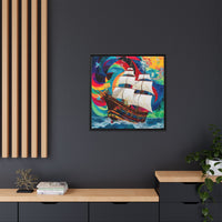 Thumbnail for Sails of Change Canvas Wall Art with Frame