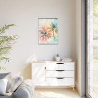 Thumbnail for Palm Glow Canvas Wall Art with Frame