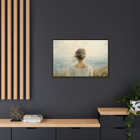 Thumbnail for Where the Sky Meets Her Canvas Wall Art with Frame