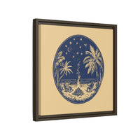Thumbnail for Beachfire Nights Canvas Wall Art with Frame