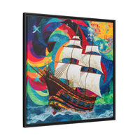 Thumbnail for Sails of Change Canvas Wall Art with Frame