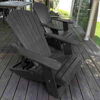 Thumbnail for Wooden Royal Elevated Reclining Adirondack Chair (Large)