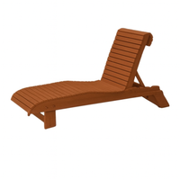 Thumbnail for Riviera Classic Lounger™ Premium Poly-Luxe Recycled Plastic Chaise Lounge