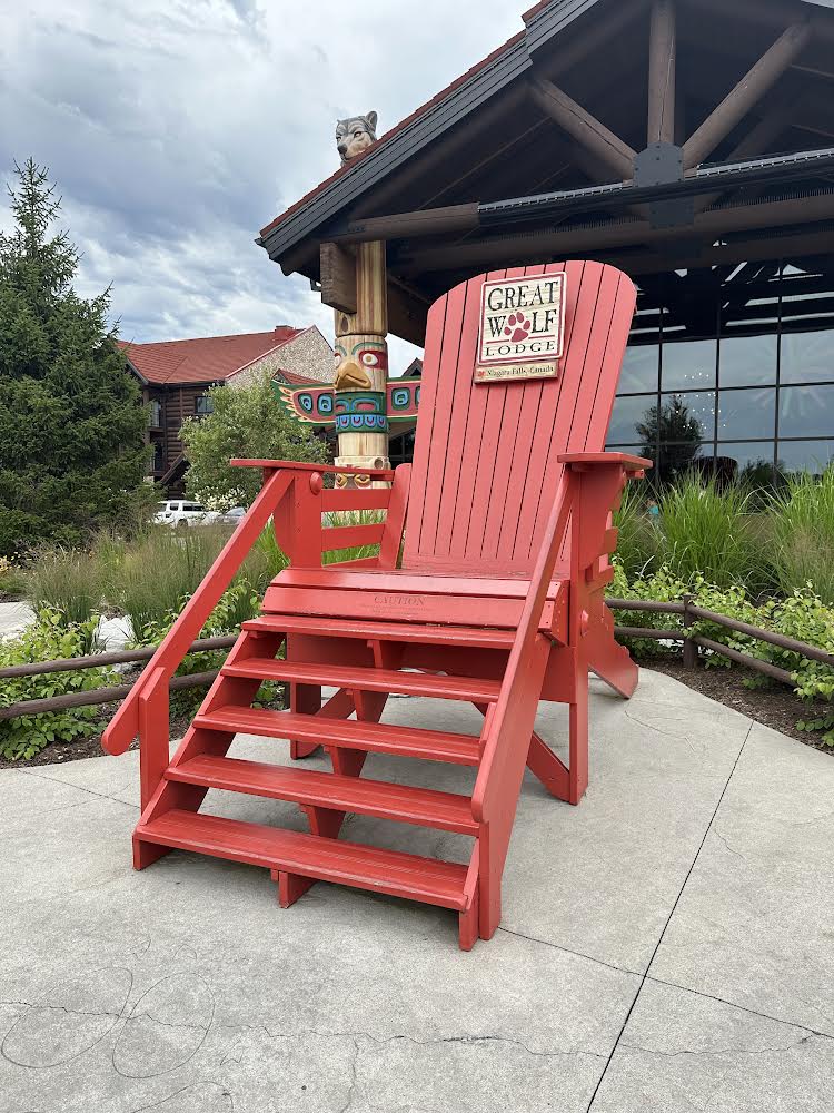 The PolyThrone | Traditional Giant Poly-Luxe Recycled Plastic Adirondack Chair