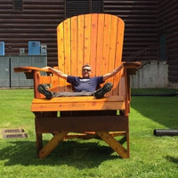 Thumbnail for The Original Giant | Handcrafted 5’, 7’ or 8’ Giant Adirondack Chair with Custom Color Options