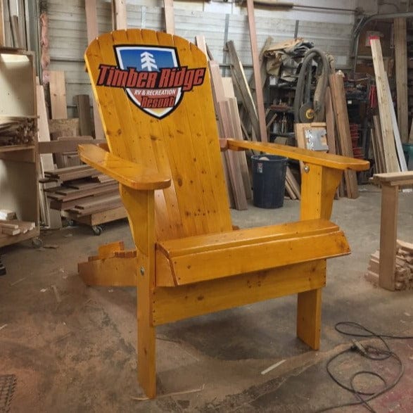 The Original Giant | Handcrafted 5’, 7’ or 8’ Giant Adirondack Chair with Custom Color Options