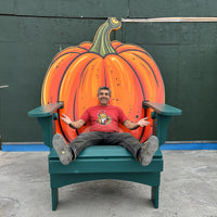 Thumbnail for The Signature Build | Fully Custom 8-Foot Giant Adirondack Chair with Personalized Logo, Back Shape, & Color Options
