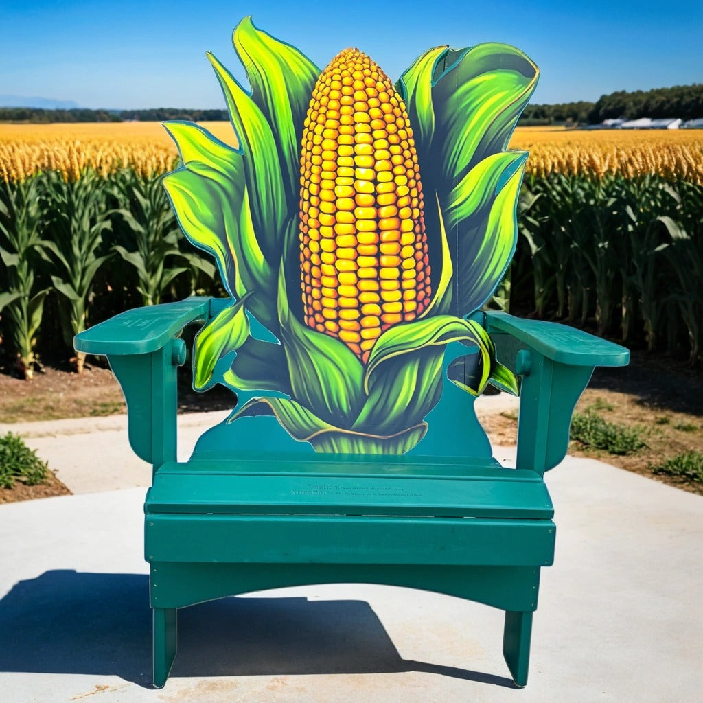 The Signature Build | Fully Custom 8-Foot Giant Adirondack Chair with Personalized Logo, Back Shape, & Color Options