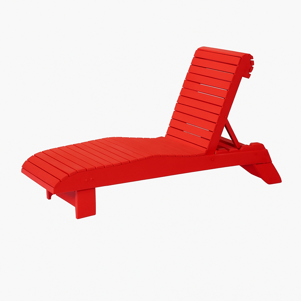 Riviera Classic Lounger™ Premium Poly-Luxe Recycled Plastic Chaise Lounge