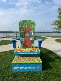 Thumbnail for The Original Giant | Handcrafted 5’, 7’ or 8’ Giant Adirondack Chair with Custom Color Options