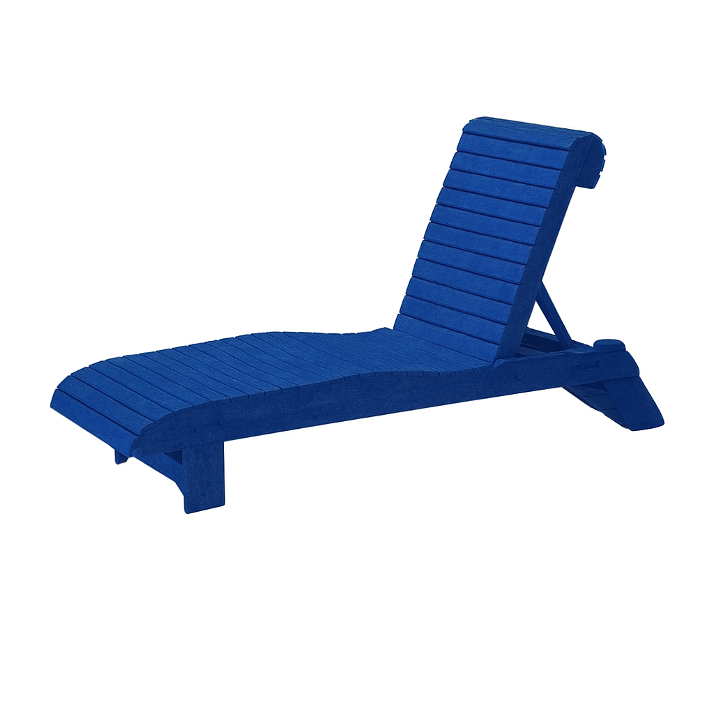 Riviera Classic Lounger™ Premium Poly-Luxe Recycled Plastic Chaise Lounge