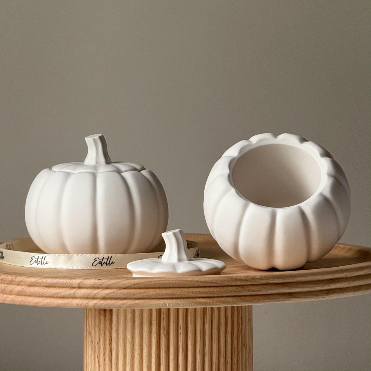 Pumpkin Jar Autumn Fall Home Decor-0