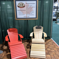 Thumbnail for Wooden Royal Elevated Reclining Adirondack Chair (Large)